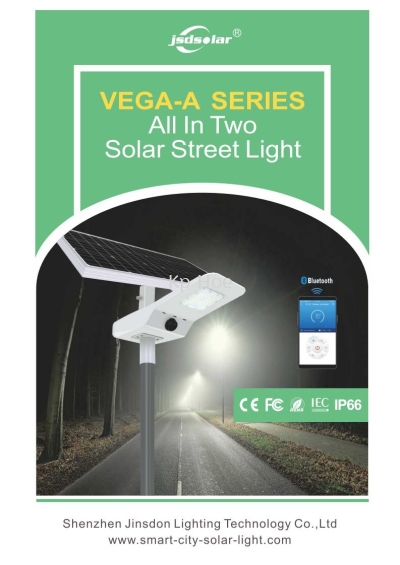 APP Bluetooth Control All In Two solar street light