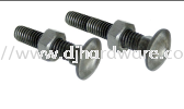 CARRIAGE BOLTS & NUTS (WS) BUILDING SUPPLIES & MATERIALS