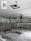 Plaster Ceiling With Company Name Renovation works