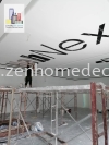 Plaster Ceiling With Company Name Renovation works