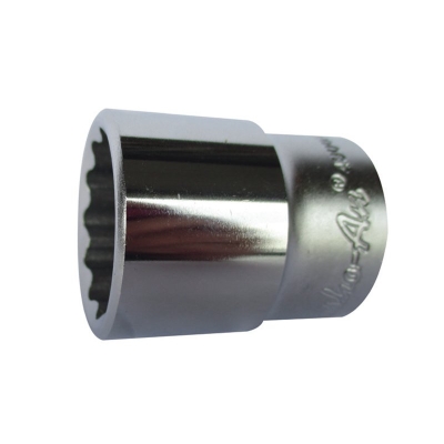 1/2" STANDARD CHROME SOCKET - 12PT