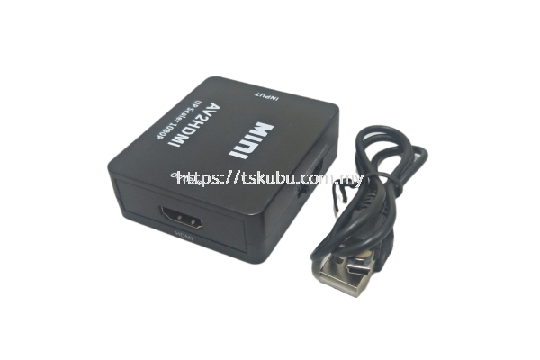 61389190  AV - HDMI CONVERTER - B (UP SCALER 1080P 