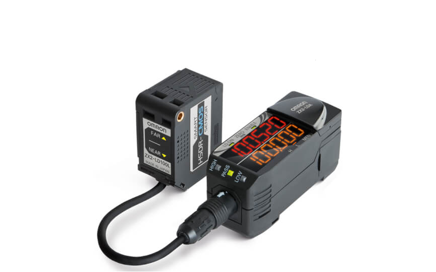 OMRON ZX2 Stable measurement that is unaffected by workpiece changes.