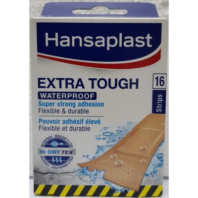 Hansaplast Extra Tough 16 Strips