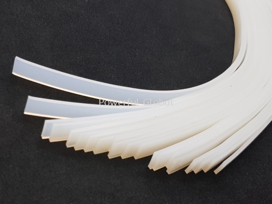 High Temp Silicon Rubber Strip Translucent