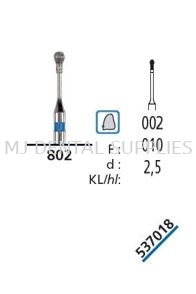 DIAMOND BUR FG,ROYAL LINE MINIMALLY INVASIVE, MEDIUM BLUE #537018,DFS