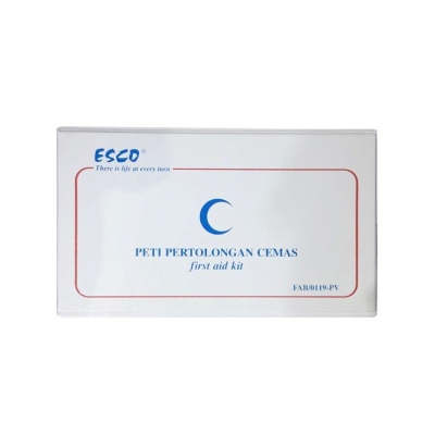 PVC Empty First Aid Box-Small (Model:FAB/0119-PV)