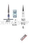 DIAMOND BUR FG, POINTED CONE, FINE RED, #531306, DFS Periodontic Dentistry Material