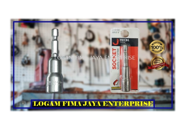 JETECH MAGNETIC HEXAGON SOCKET BIT 0865