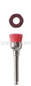 NYLON PROPHY BRUSH LATCH, BOWL TYPE, COLOUR: PINK (SOFT), STODDARD Applicators & Prophy Dentistry