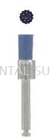 NYLON PROPHY BRUSH LATCH, FLAT TYPE, COLOUR: BLUE (HARD), STODDARD