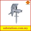 Line End Clamp S9B Distribution Line Earthing Safety Earthing Equipment 