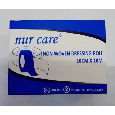 Nur Care Non Woven Dressing Roll 10cm x 10m (Code:NC1120)