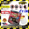 JIMATOR TAPE WT-415-WHT Strong Waterproof Sealing Tape White 4"x1.5m Sealing Tape Accessories