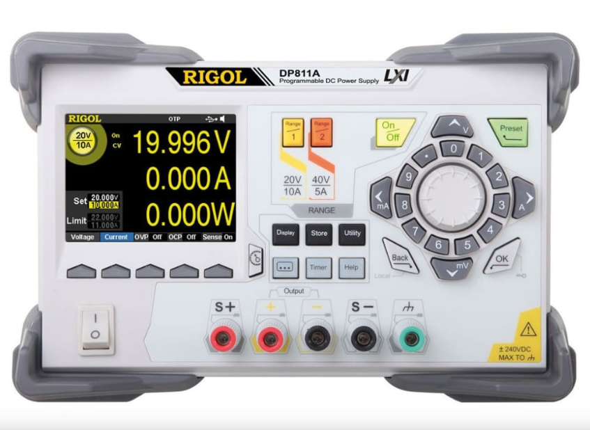 RIGOL DP811A Dual Range 200 W Single Output Power Supply