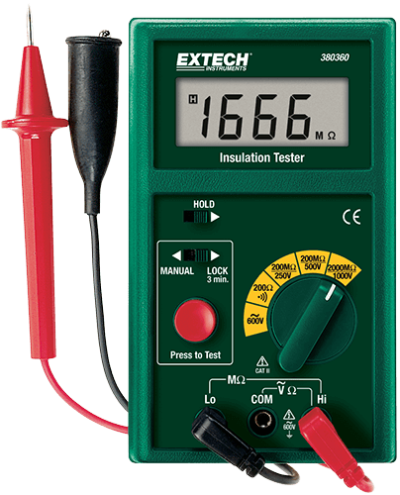 Megohmeters - Extech 380360