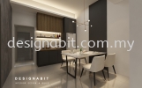 TAPAH 540 Dining Table & Chair Upper & Lower Cabinet & Fridge Cover Kitchen & Dining Area Design