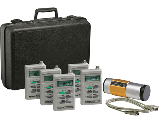 Dosimeters - Extech 407355-KIT-5