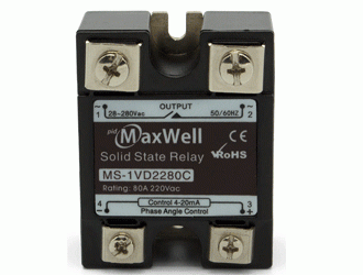 MAXWELL Analong Input Single Phase SCR Power Regulator(MS-1VD22/38)