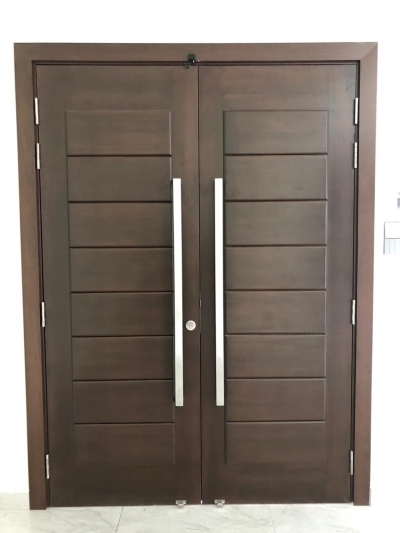 Double Solid Timber Door