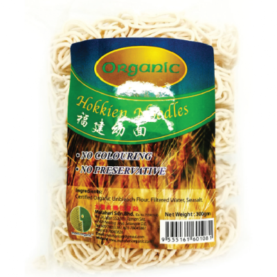 Organic Hokkien Wholemeal Noodles