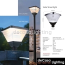 Outdoor Solar Pillar Light / Pole Light