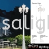 Outdoor Pole Light - White Outdoor Garden Pole Light OUTDOOR LIGHT