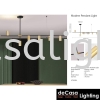 Designer Pendant Light - Gold Series Long Shape Pendant Light PENDANT LIGHT