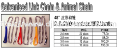 CP CHAIN LEAD CW WEB HANDLE 48'' (WS) ROPES & CHAINS HARDWARE TOOLS BUILDING SUPPLIES & MATERIALS