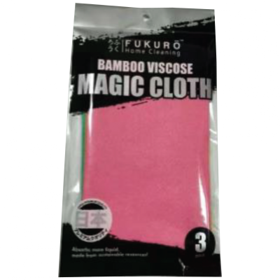 Fukuro Bamboo Viscose Magic Cloth (3 pcs)