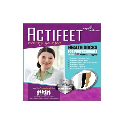 Actifeet Health Socks ( White ) ( S )