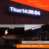 MOVING TEXT LED DISPLAY (CLOCK) MOVING TEXT LED DISPLAY