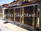 Aluminium Trackless Gate  Stainless Steel Gate