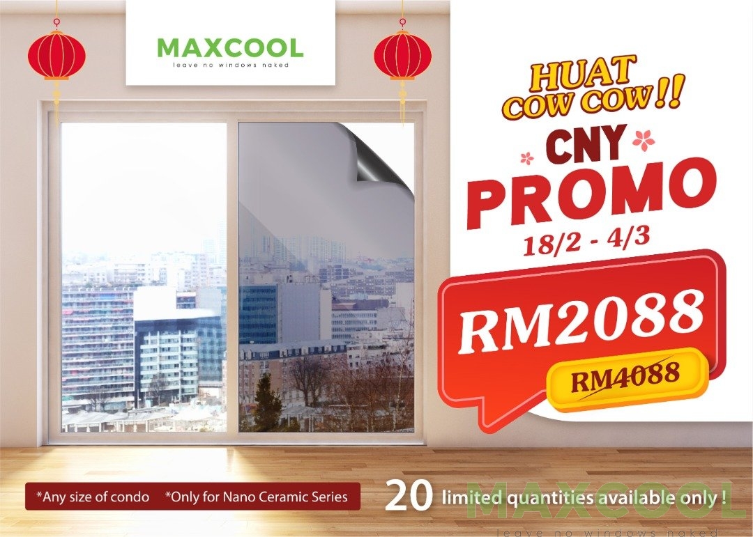 🎉 MAXCOOL HUAT COW COW CNY PROMO is finally here! 🎉