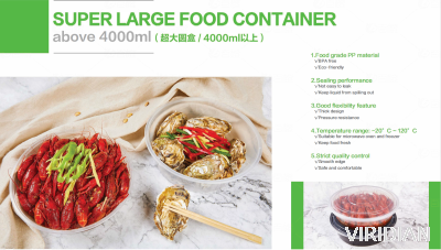 Super Large Food Container (Above 4000ml)