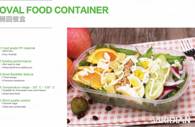 Oval Food Container