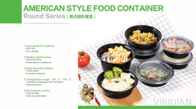 American Style Food Container (Round Series)