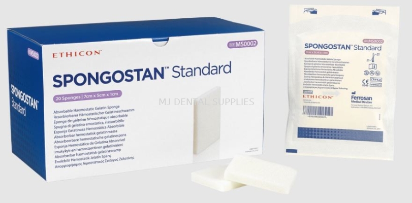 SPONGOSTAN ABSORABLE GELATIN SPONGE 70x50x10MM