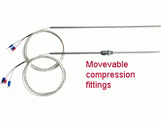 MAXWELL Probe RTD sensors, adjustable length(PT100-8)