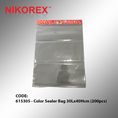 615301 to 615306 -COLOUR SEALER BAG (200pcs)