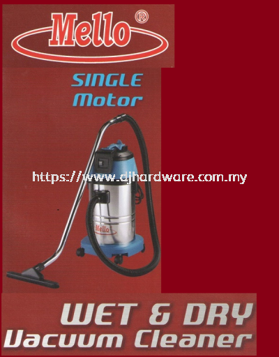 MELLO WET & DRY VACUUM CLEANER SINGLE MOTOR SC 301N (WS)