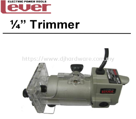 LEVER ELECTRIC POWER TOOLS ELECTRIC TRIMMER 1/4" 3701(TS)
