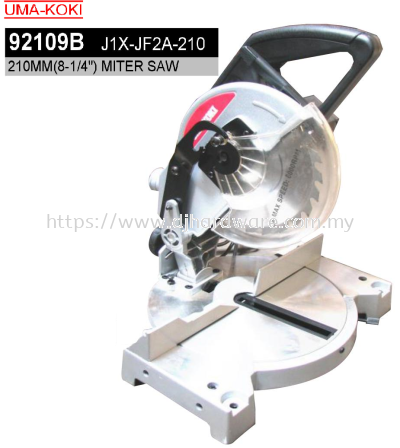 UMAKOKI MITER SAW 210mm 8 1/4" 92109B J1X JF2A 210 (TS)