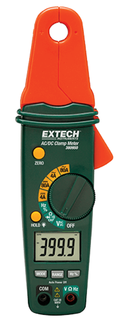 AC/DC Clamp Meters - Extech 380950