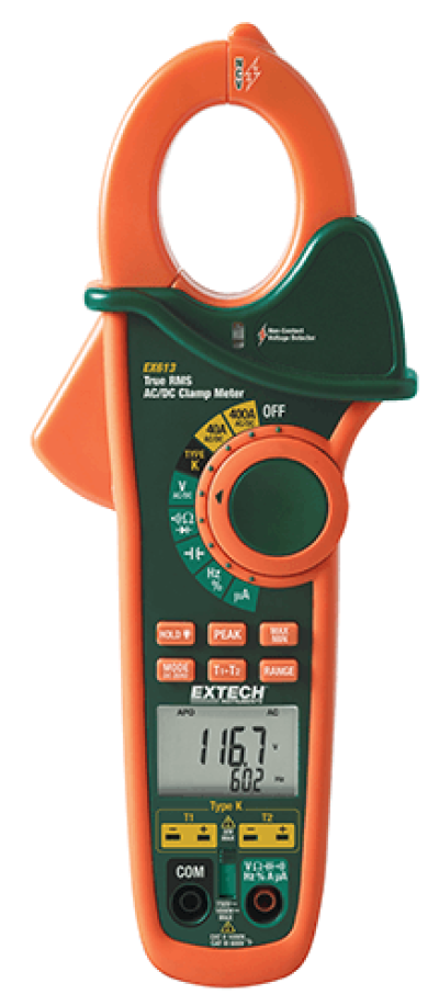 AC/DC Clamp Meters - Extech EX613