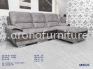 M-8026 L-Shape Fabric Sofa Arona