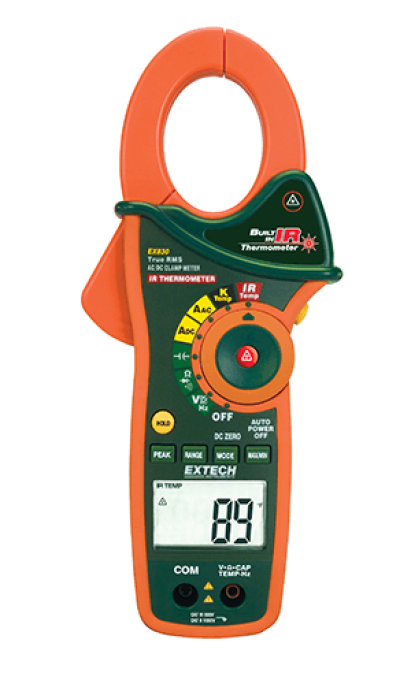 AC/DC Clamp Meters - Extech EX830