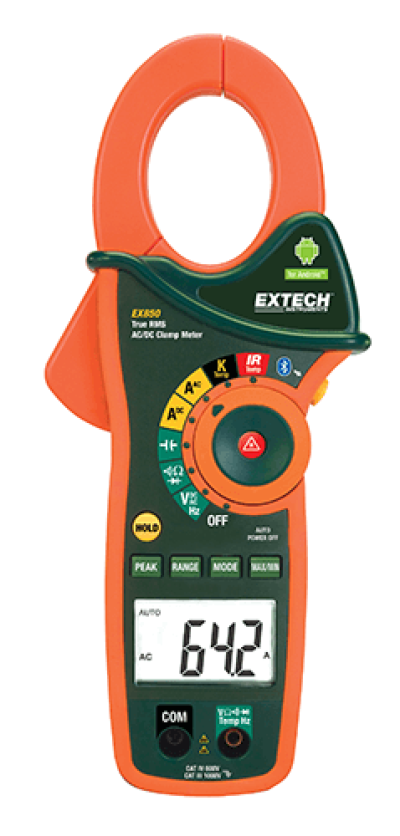 AC/DC Clamp Meters - Extech EX850