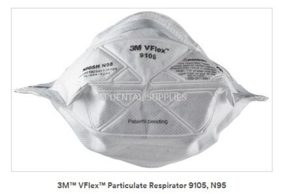 3M VFLEX PARTICULATE RESPIRATOR N95 #9105