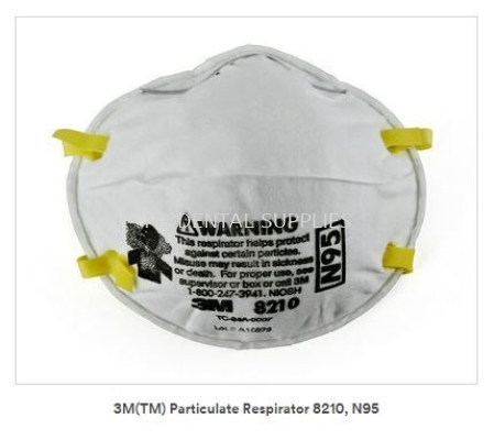 3M PARTICULATE RESPIRATOR N95 #8210